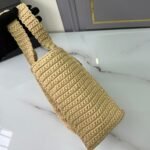 PRADA Raffia Mini Tote Bag - Image 9