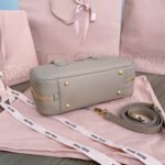MIUMIU Large Arcadie Leather Bag(HIGH-END GRADE) - Image 9