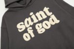 FO G x Saint Michael Hoodie Grey - Image 4