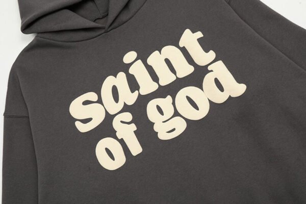 FO G x Saint Michael Hoodie White - Image 4
