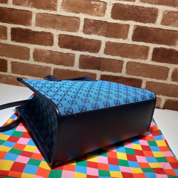 GG Multicolour small tote bag - Image 6