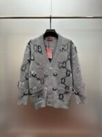 Gradient Wool Knit Cardigan – Early Fall 2025 Collection