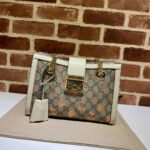 GG Padlock small berry tote bag - Image 6
