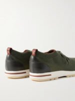 360 Flexy Walk Leather-Trimmed Wish® Wool Sneakers - Image 9