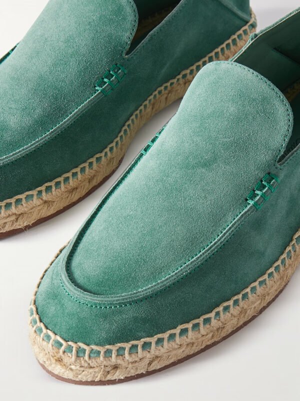 Seaside Walk Collapsible-Heel Suede Espadrilles - Image 7