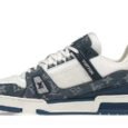Monogram Denim White Blue