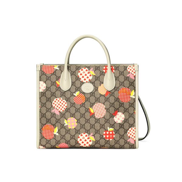 GG Multicolour small tote bag - Image 2