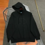 New Logo Embroidered Hoodie – High-End Quality & Classic Design