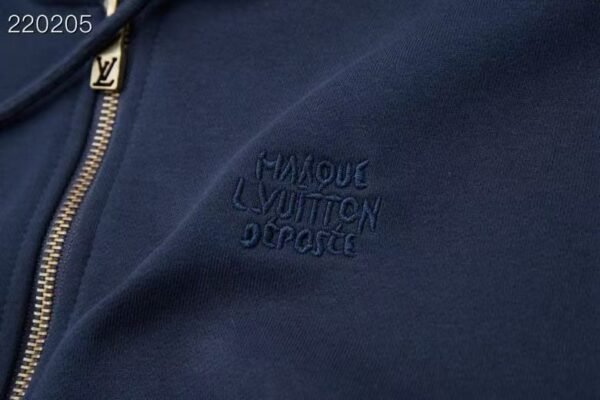 Pearl Drawstring Zip-Up Hoodie - Image 6