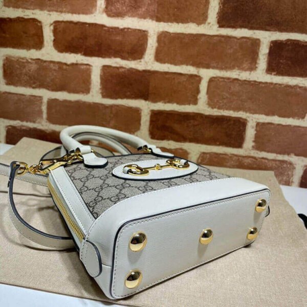 Gucci Horsebit 1955 Mini Top Handle Bag - Image 6