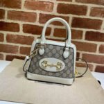 Gucci Horsebit 1955 Mini Top Handle Bag - Image 3