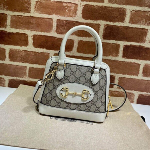 Gucci Horsebit 1955 Mini Top Handle Bag - Image 3