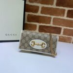 Gucci Horsebit 1955 Wallet With Chain - Image 6