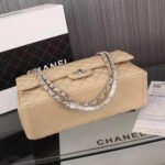 CHANEL Classic Maxi Handbag - Image 9
