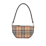 Olympia Pouch checked shoulder bag - Image 3