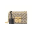 Padlock small GG bees shoulder bag