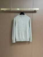 Jacquard Wool Knit Sweater – Fall/Winter Collection - Image 3