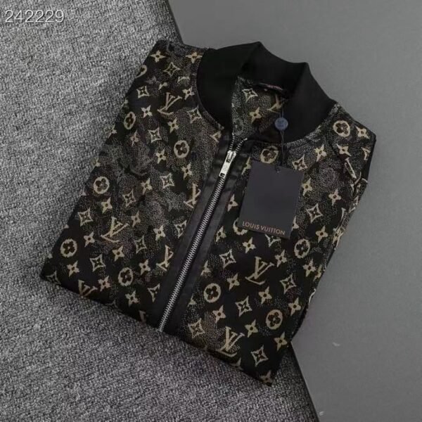 All-Over Monogram Jacquard Jacket - Image 2