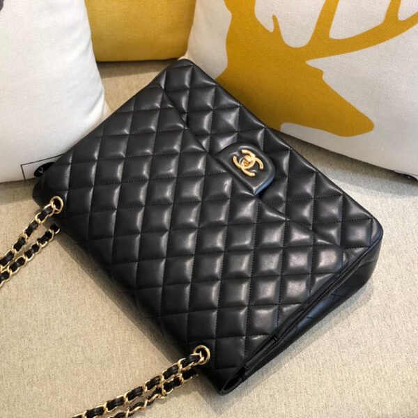 CHANEL Classic Maxi Handbag - Image 4