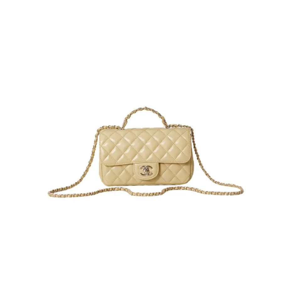 571d843a9434a36332135de51c63de88.webp CHANEL Mini Flap With Top Handle - Image 1