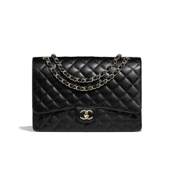 CHANEL Classic Maxi Handbag - Image 2