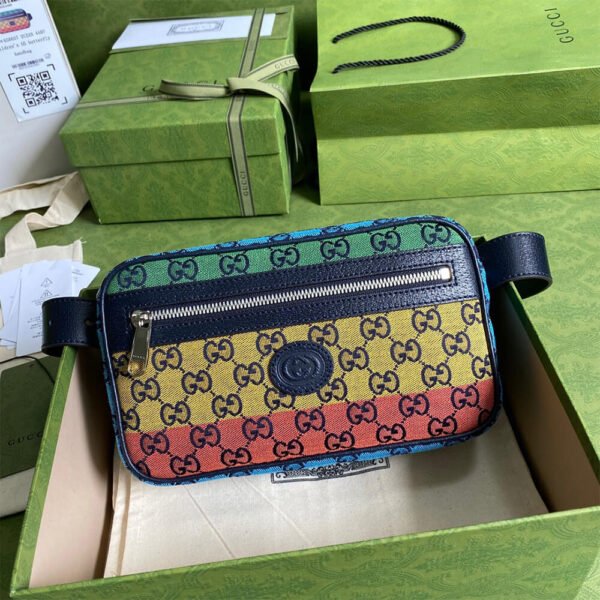 GG Multicolour belt bag - Image 3