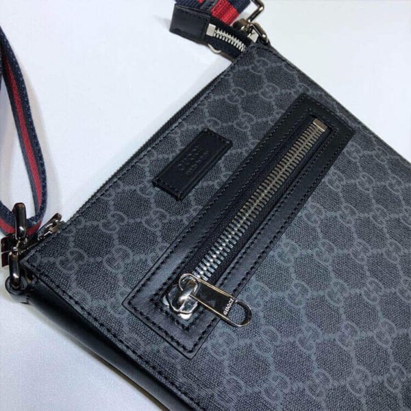Gucci GG Black Small Messenger Bag - Image 6