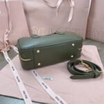 MIUMIU Large Arcadie Leather Bag(HIGH-END GRADE) - Image 9
