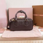 MIUMIU Medium Arcadie Leather Bag(HIGH-END GRADE) - Image 6