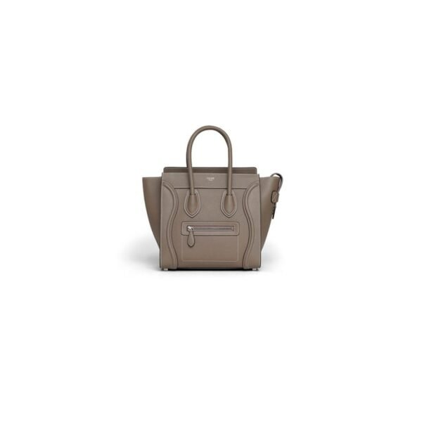 CELINE MICRO LUGGAGE HANDBAG IN CALFSKIN - Image 2