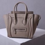 CELINE MICRO LUGGAGE HANDBAG IN CALFSKIN - Image 3