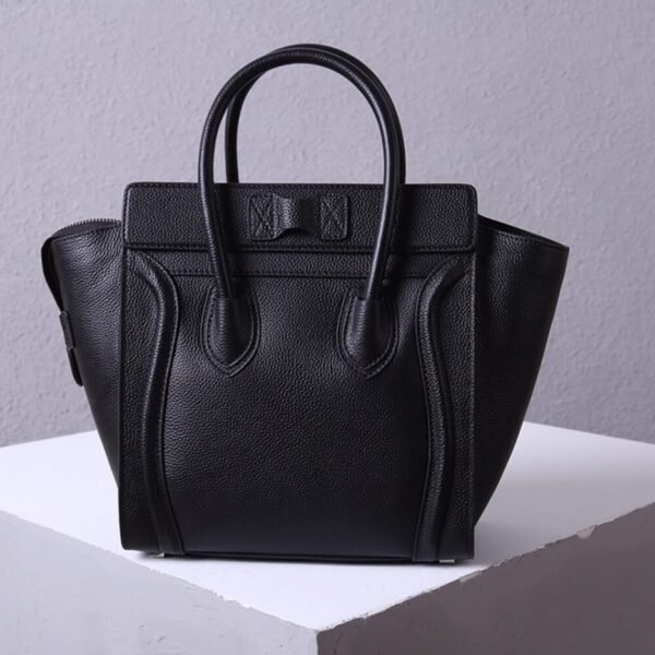CELINE MICRO LUGGAGE HANDBAG IN CALFSKIN - Image 4