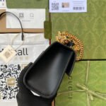 Padlock small GG bees shoulder bag - Image 9
