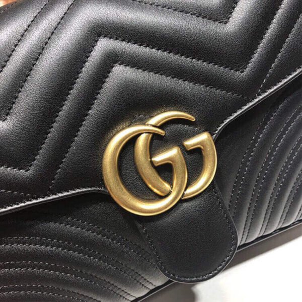 Gucci GG Marmont Small Top Handle Bag - Image 7