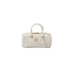 MIUMIU Large Arcadie matelasse nappa Bag(HIGH-END GRADE)