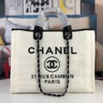 CHANEL Deauville Large Tote - Image 6