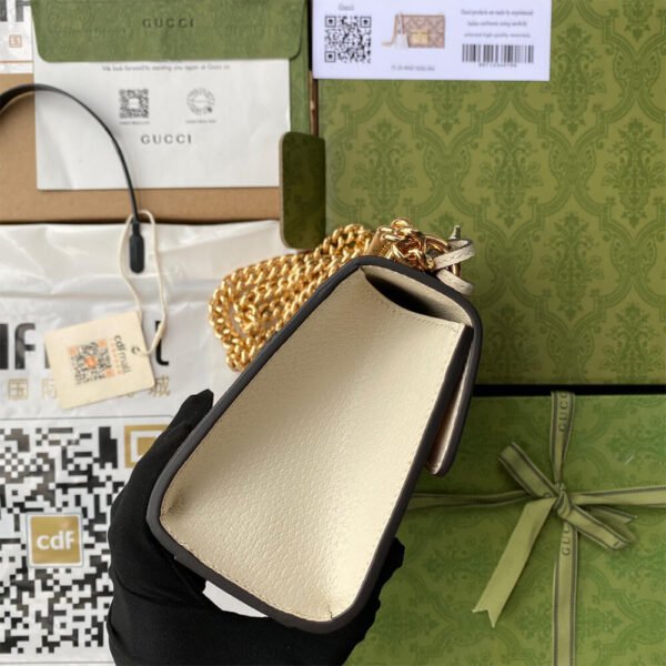 Padlock small berry shoulder bag - Image 6
