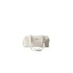 Prada Medium leather top-handle bag with padlock(high-end grade) - Image 3