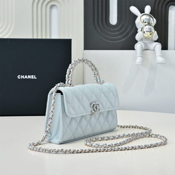 Chanel Flap Phone Holder with Chain(HIGH-END GRADE) - Image 4