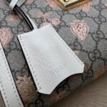 GG Padlock small berry tote bag - Image 10