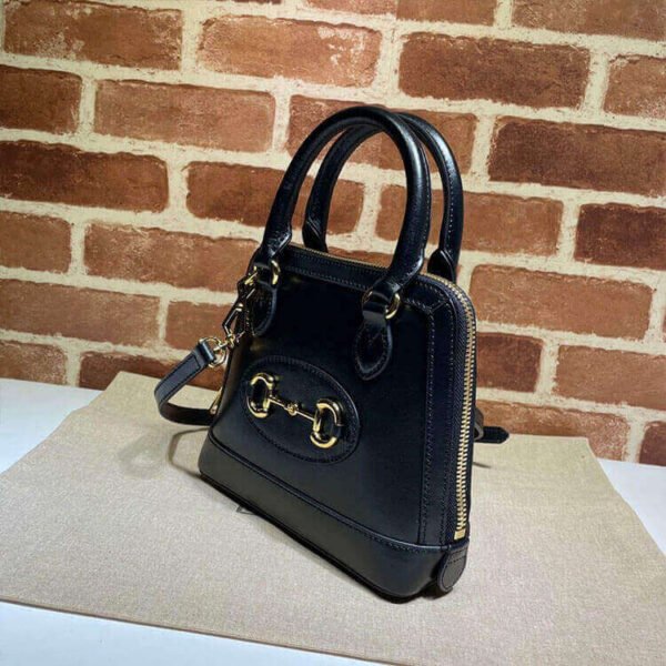 Gucci Horsebit 1955 Mini Top Handle Bag - Image 5