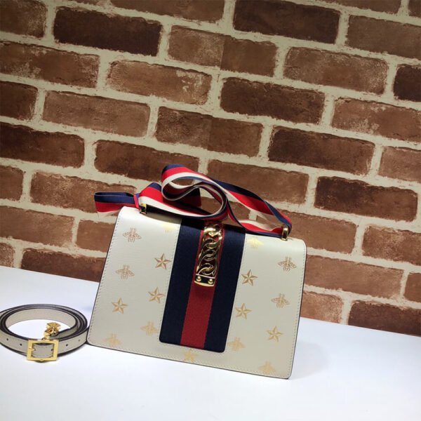GG Sylvie Bee Star small shoulder bag - Image 5