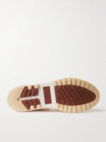 360 Flexy Leather-Trimmed Knitted Wish® Wool Sneakers - Image 6