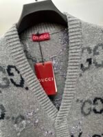 Gradient Wool Knit Cardigan – Early Fall 2025 Collection - Image 4