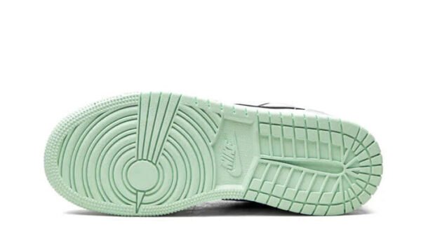 Nike Air Jordan DM8960-100 1 Low Pastel Tie-Dye White Black Mint Foam Leather Low-Top Sneakers - Image 5