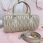 MIUMIU Large Arcadie matelasse nappa Bag(HIGH-END GRADE) - Image 5