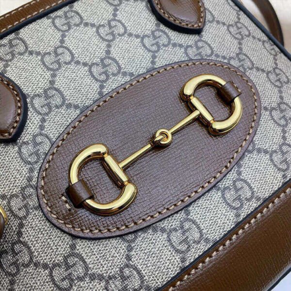 Gucci Horsebit 1955 Mini Top Handle Bag - Image 7
