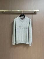 Jacquard Wool Knit Sweater – Fall/Winter Collection
