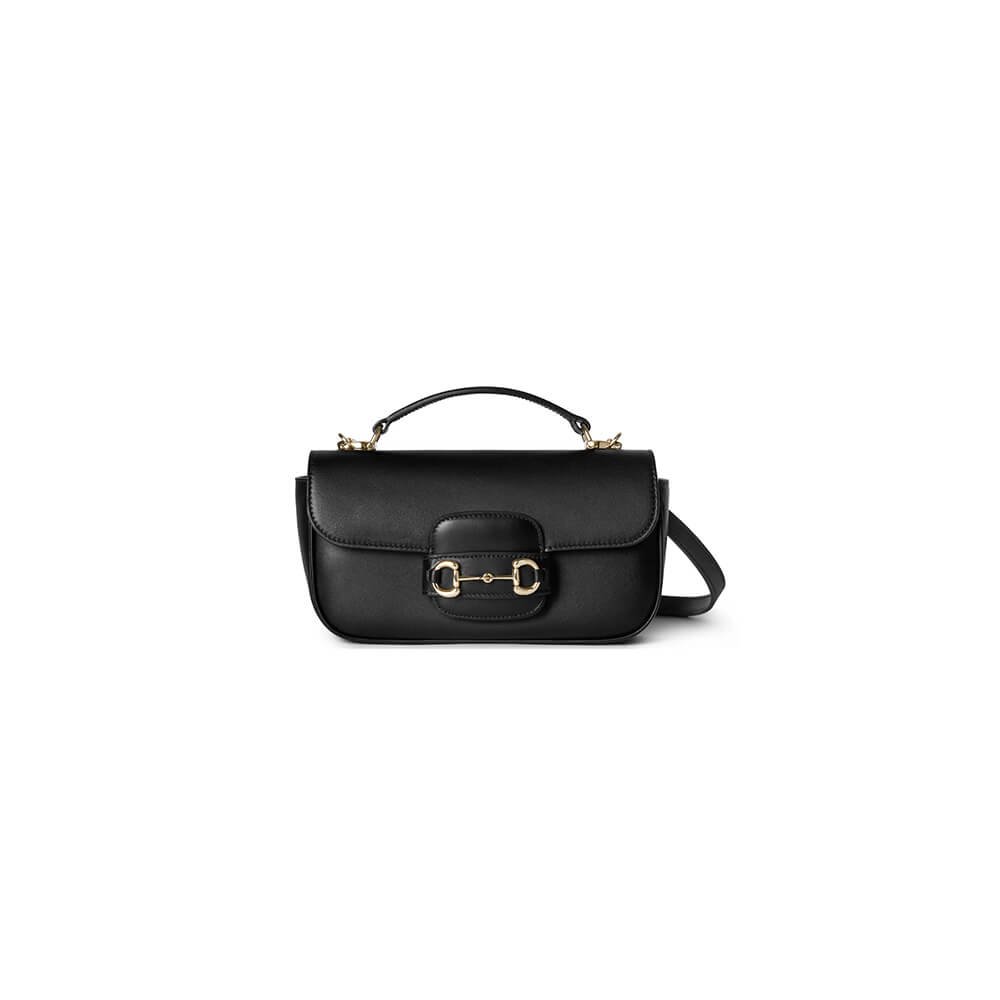 6c3bfb951e24921c69735ca21e6cb3de.jpeg Gucci Horsebit 1955 Soft small top handle bag - Image 1