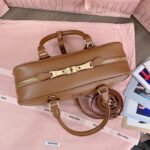MIUMIU Large Arcadie Leather Bag(HIGH-END GRADE) - Image 10